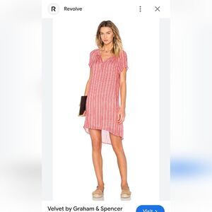 Revolve Velvet by Graham & Spenser dress size small